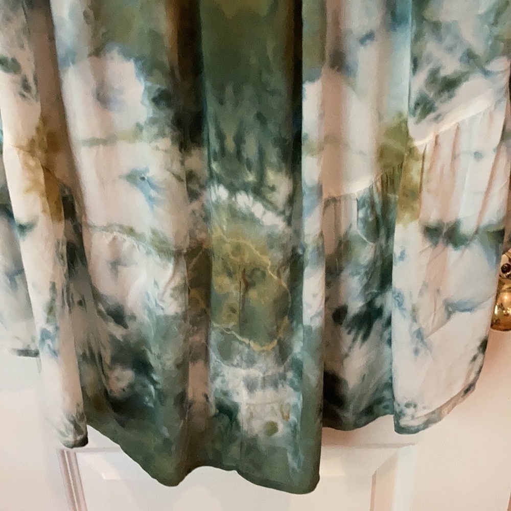 Young Fabulous & Broke Tie Dye Wrap High Low Skirt - Picture 6 of 7
